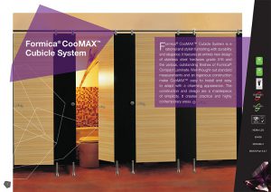 Hệ thống vách ngăn vệ sinh Formica CooMAX