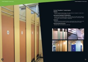 Hệ thống vách ngăn vệ sinh Formica Guardform